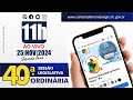 40ª Sessão Ordinária - CMMN/RO (25/11/2024)