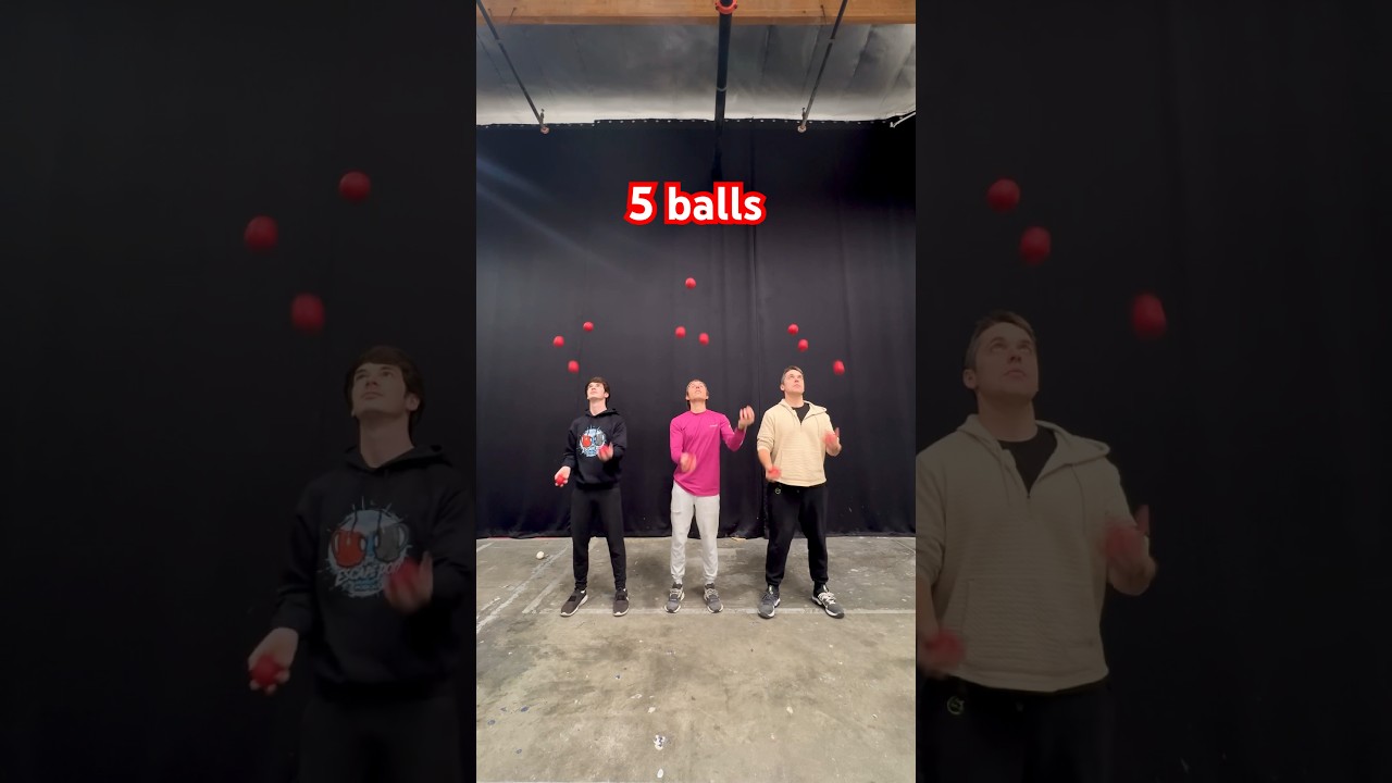 Who is the professional juggler? 🤹‍♂️