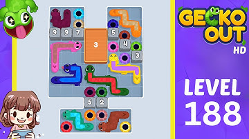 Gecko Out Level 188 Solution Walkthrough