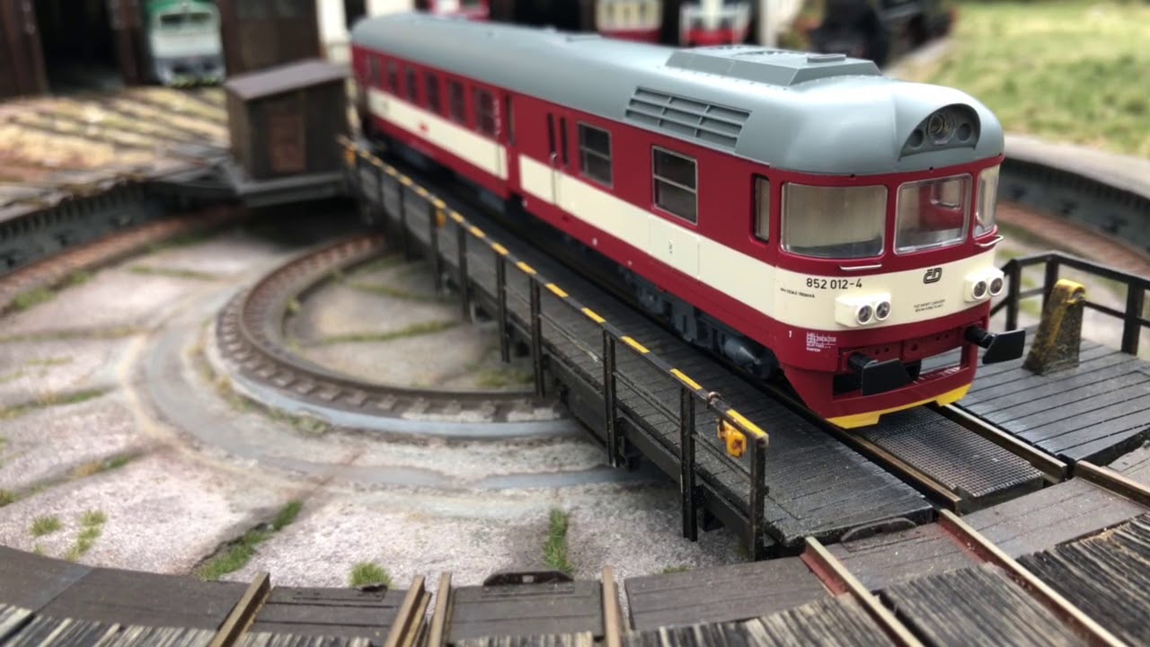 SVĚT NA KOLEJÍCH - MTB HO 852, ČD