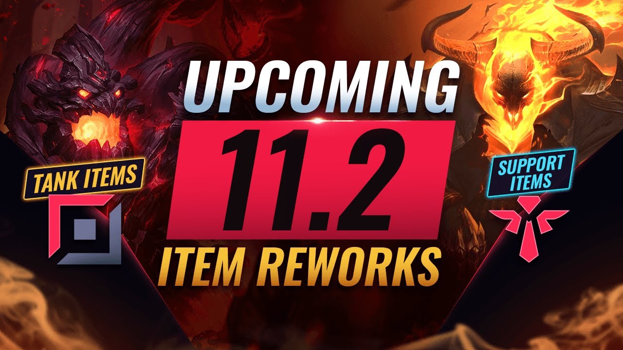 Huge Changes Upcoming Item Reworks For Tanks Supports More League Of Legends Patch 11 2 Youtube