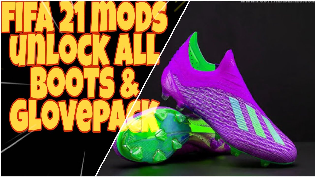 Fifa21 Mods Unlock All boots And Glove V2(Tutorial Video) - YouTube