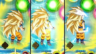 DAIMA SSJ3 MINI GOKU BATTLE MOTIONS!!!! (DBZ: Dokkan Battle)