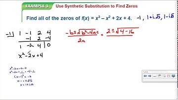 Algebra 2 Lesson 5 7B: Roots and Zeros