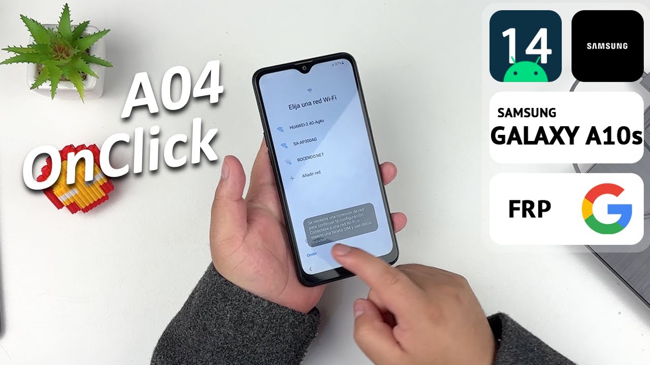 Eliminar Cuenta de Google Samsung Galaxy A10s | Galaxy A04 | Android 14 ...