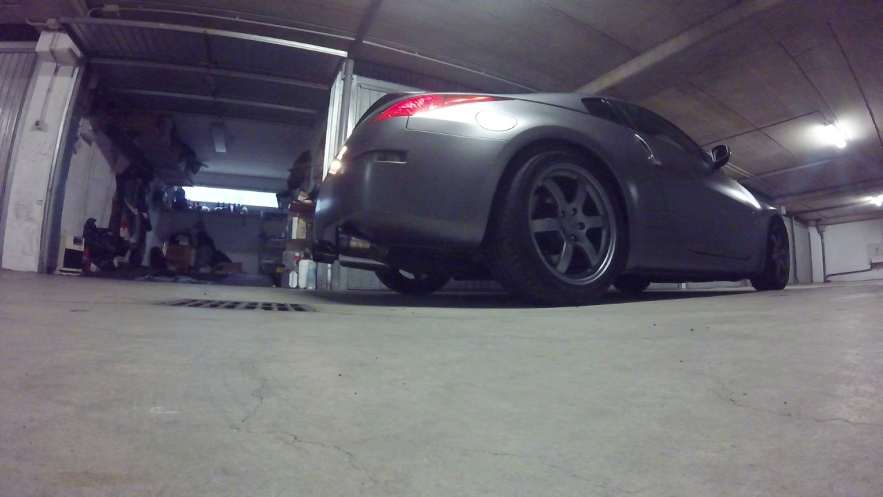 Sound hks true dual exhaust Nissan 350z YouTube