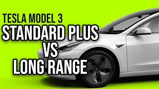 2021 Tesla Model 3 Standard Range Plus Vs Long Range