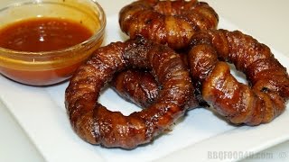 Bacon Cheeseburger Onion Ring Recipe - BBQFOOD4U