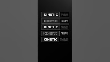 Kinetic typography - I love this sh***