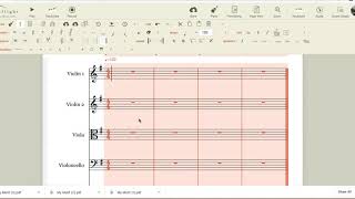 Writing for String Orchestra 1a Setting Up Your Score