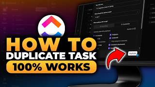 How To Duplicate a Task On ClickUp (𝟮𝟬𝟮𝟲) | 100% WORKS | NO Yapping, To The Point! | FAST & EASY