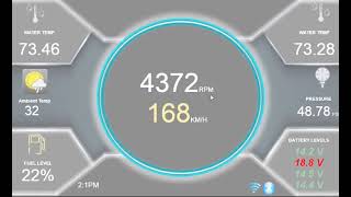 RASPBERRY PI AND ARDUINO CAR DASHBOARD