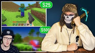 😱 Заказал клон Майнкрафта за 25$, 50$ и 100$ и Вот что получил... ► King DM MineCraft Кинг | Реакция