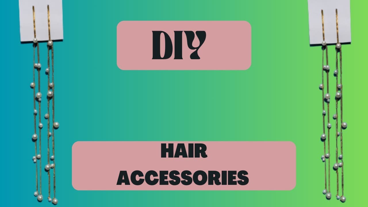 DIY Hair Accessories Hair Accessories Making at Home YouTube