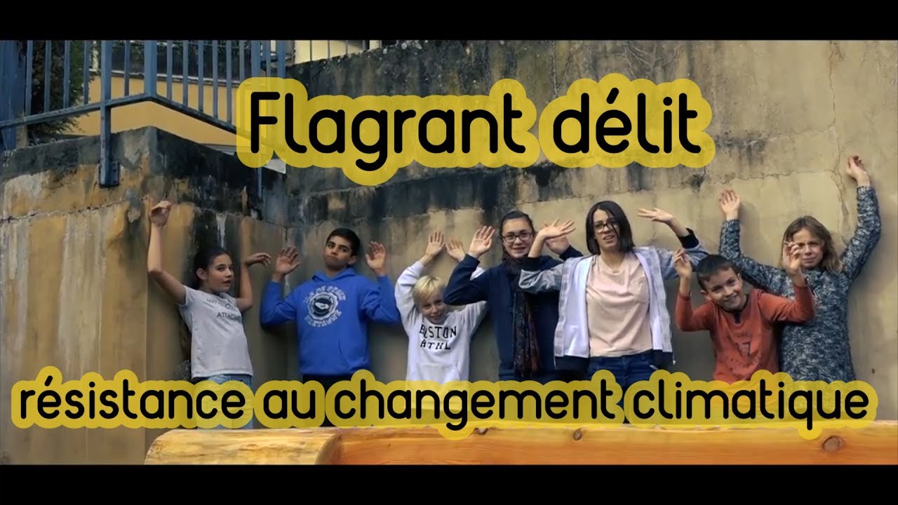 Flagrant délit de lutte contre le changement climatique [Collège de Montalieu]