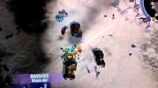 Halo Wars - 49 Banshees vs 7 Wolverines