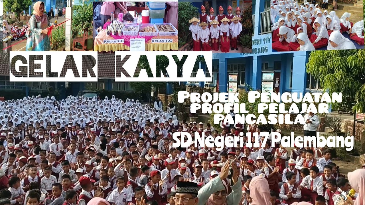 Meriah! Gelar Karya P5 di SD Negeri 117 Palembang