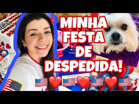 Contei um dia antes! 😱 - Minha Festa de Despedida