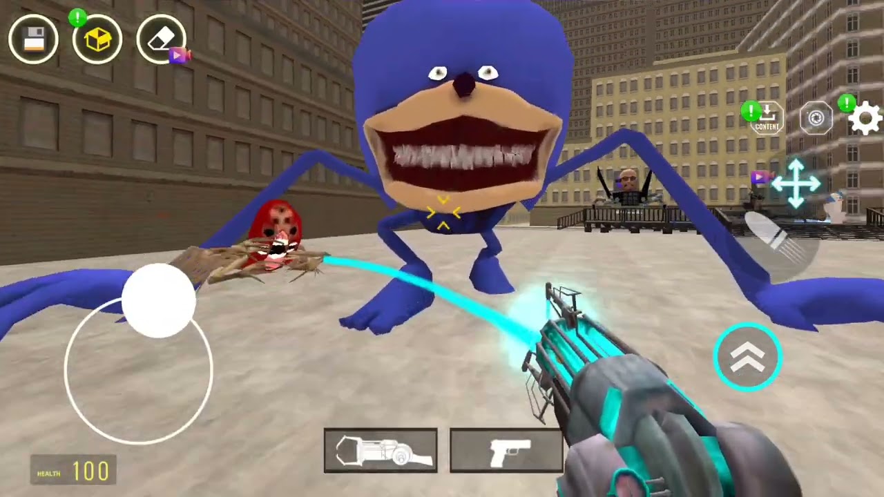 Nextbots playground mod Ginivan 15