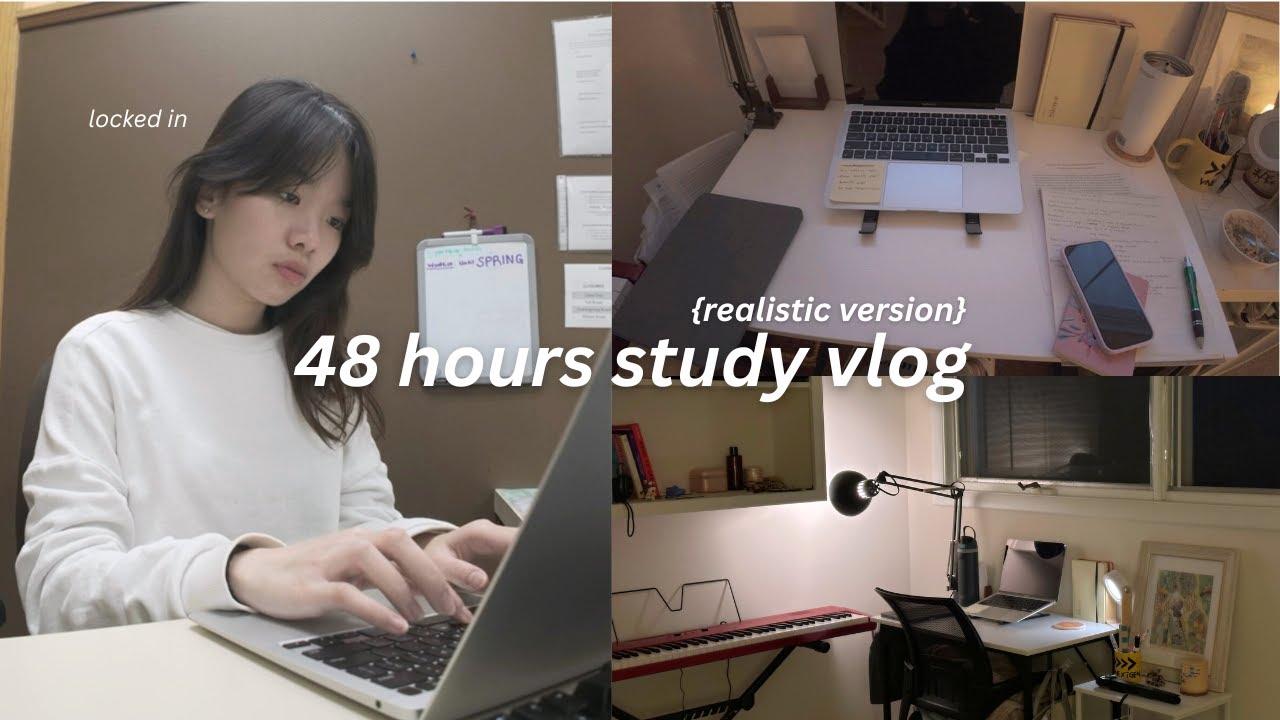 SUPER PRODUCTIVE days as a senior psyc student ☀️💻 | 50 pages reading, 1700 words paper