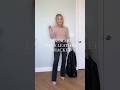 ✨Walmart outfit idea, ribbed long sleeve layering tops $7.98 &#shorts#shortsfeed#viralvideo#new