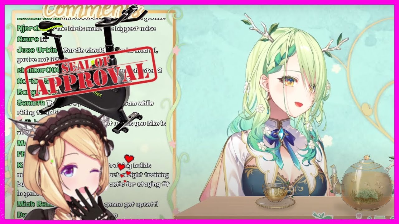 Chat tries to convince Fauna to get an EROBIKE [Hololive, Fauna, Akirose]