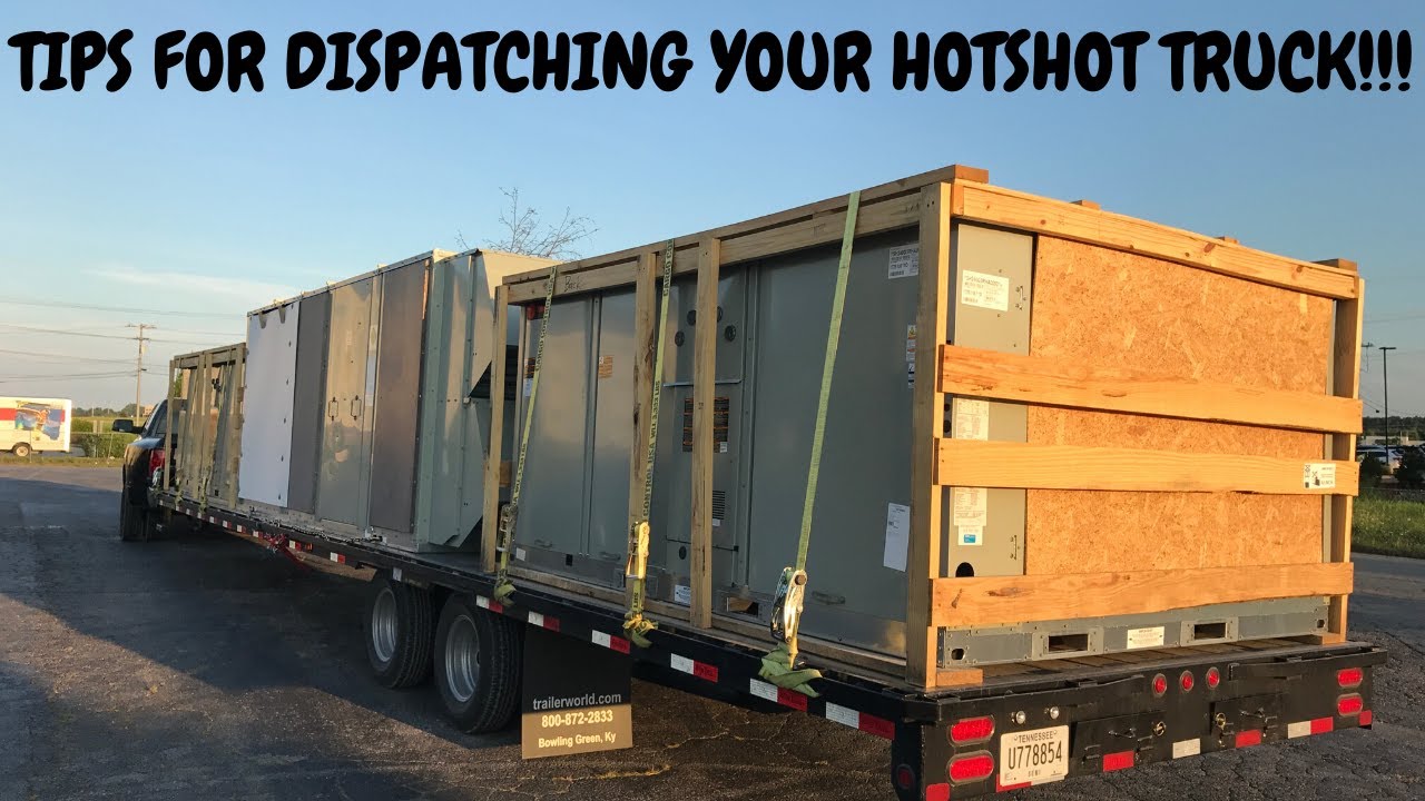 HOTSHOT TRUCKING!!! TIPS ON DISPATCHING YOUR TRUCK AND BOOKING LOADS