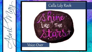 Painting Tutorial #63: How to paint Lettering | Rock Painting