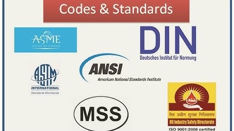 Introduction to Codes & Standards
