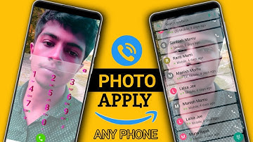 How To Apply Photo in Dialer Contact And Caller Screen Background || Google dialer background photo