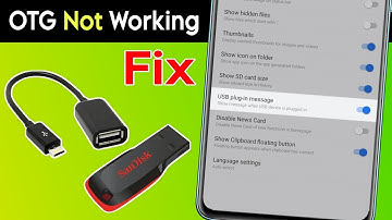 How To Solve OTG Not Working in Android Phone ( Easy Fix )