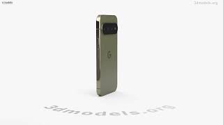 Google Pixel 11 Pro Olive 3D model by 3DModels.org