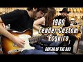 1960 fender custom esquire  guitar of the day