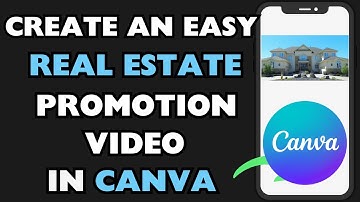 How to Make a Real Estate Promo Video | Easy Canva Tutorial