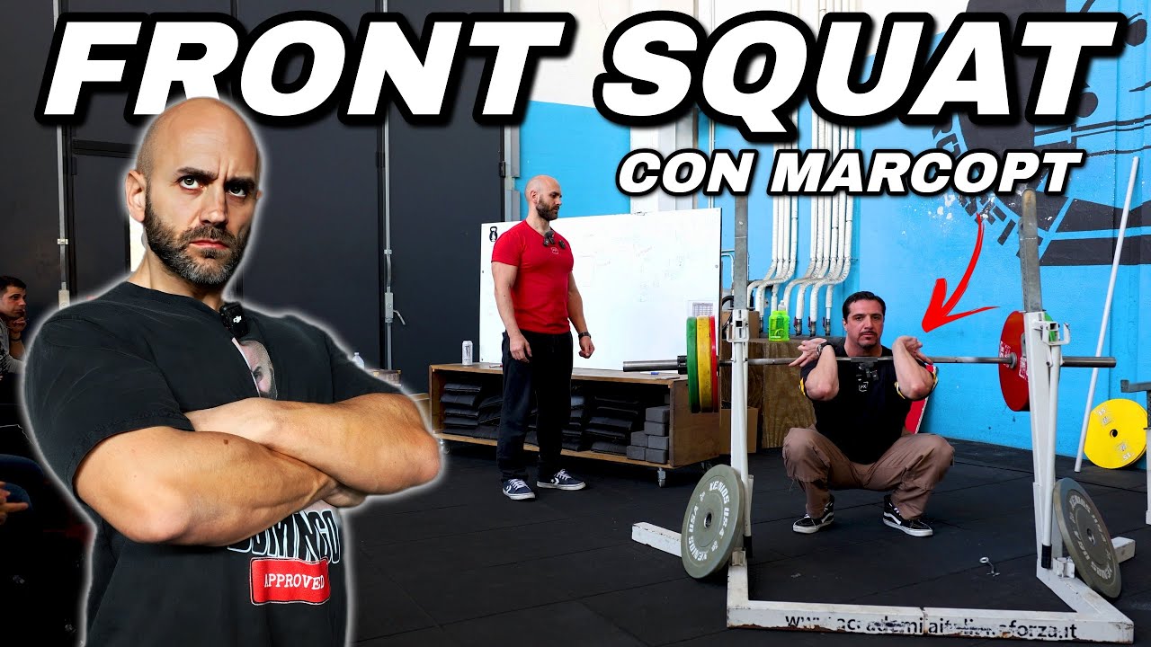 IL MIGLIOR CORSO DI MILITARY PRESS e di FRONT SQUAT DAL VIVO - Con MARCO PT