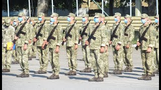 Урочиста церемонія складання Військової присяги на вірність Українському народові 22,08,2020