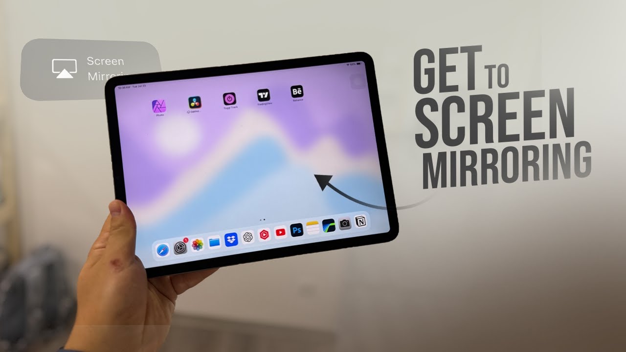 how-to-get-to-screen-mirroring-on-ipad-tutorial-youtube