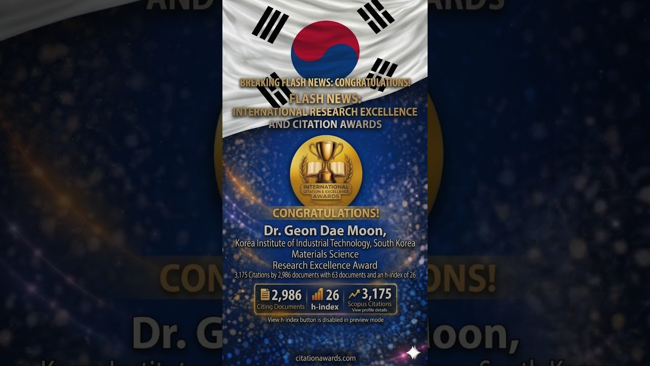 Geon Dae Moon | Materials Science | South Korea