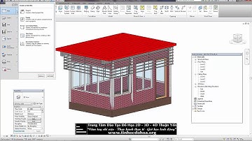 Hướng dẫn học Revit Architecture_Bài 1_Giới thiệu tổng quan công cụ cơ bản  Revit Architecture