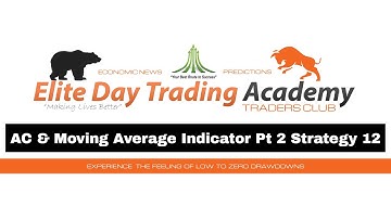 AC & Moving Average Indicator Pt 2 Strategy 12 - Oscillator Analysis - [Elite Day Trading Academy]