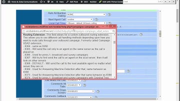 Vicidial Training – How to turn on voicemail detection.