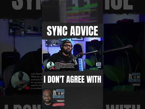 Sync Advice I Don't Agree With 