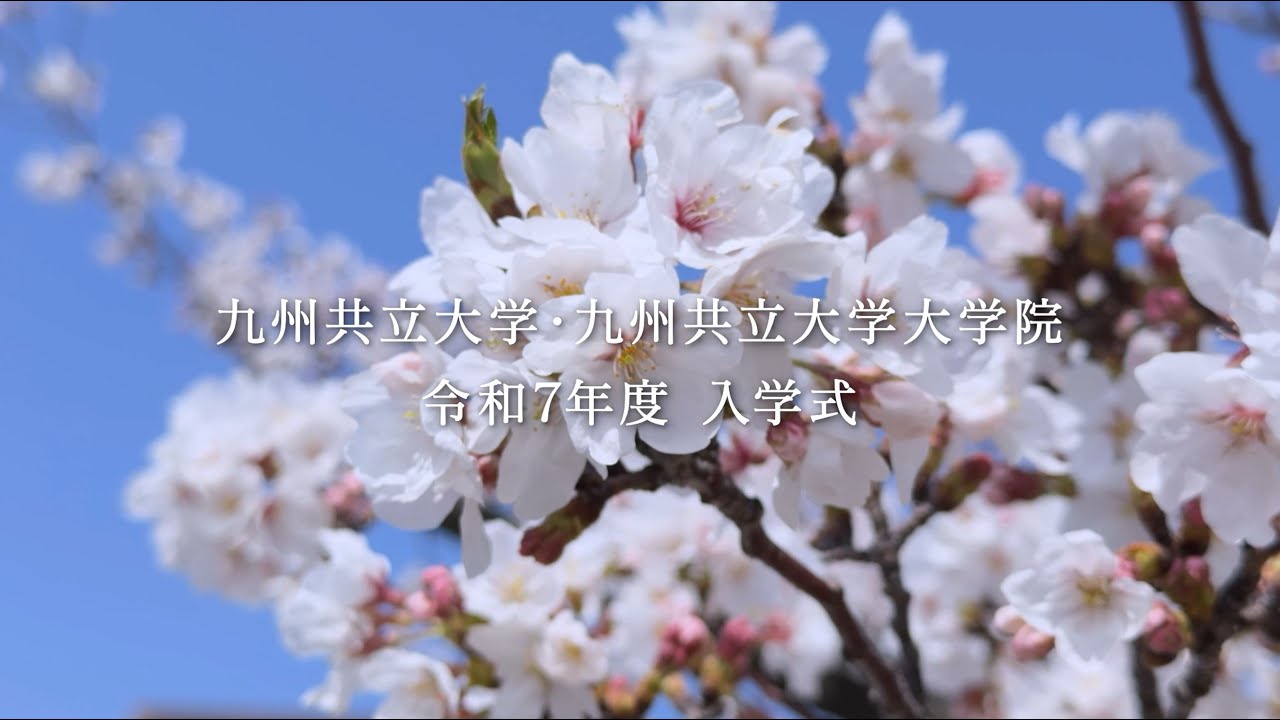 【九州共立大学・九州共立大学大学院】令和7年度 入学式