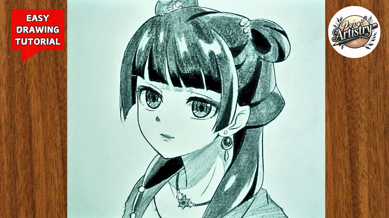 How to draw anime girl || How to draw for beginners|| Cute anime ...