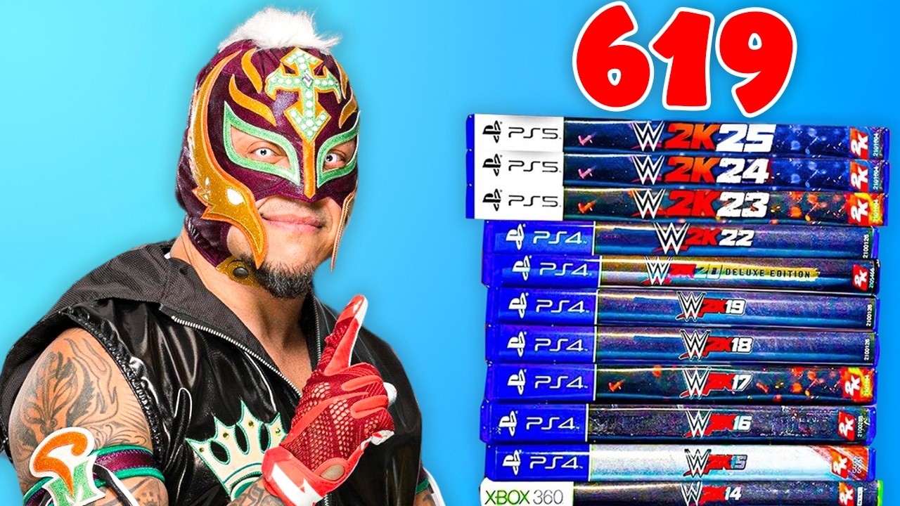 Hitting a 619 in EVERY WWE 2K Game! - YouTube