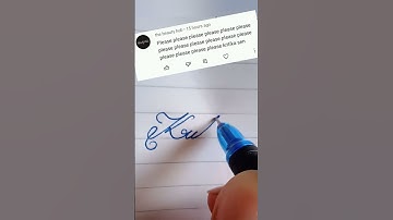 Happy birthday Kritika #name#write#in#cursive#writing#beautiful name#short clip#shorts feed