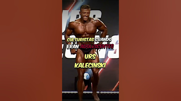 URS KALECINSKI WHEN HE WAS A TEENAGER😱 #shorts #bodybuilding #mrolympia #fitness #arnoldclassic