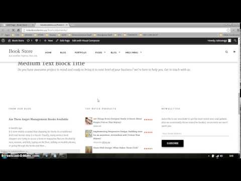 How to use visual composer element PART 3 Text Block