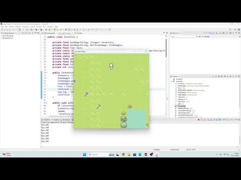 2D Tile Based Java Swing Game (Tile collisions, scrolling world, basic inventory system)