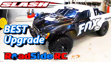 Best Traxxas Slash 2WD Upgrade!  How to Install LCG Chassis